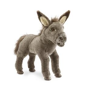 Folkmanis Baby Donkey Hand Puppet 20" New